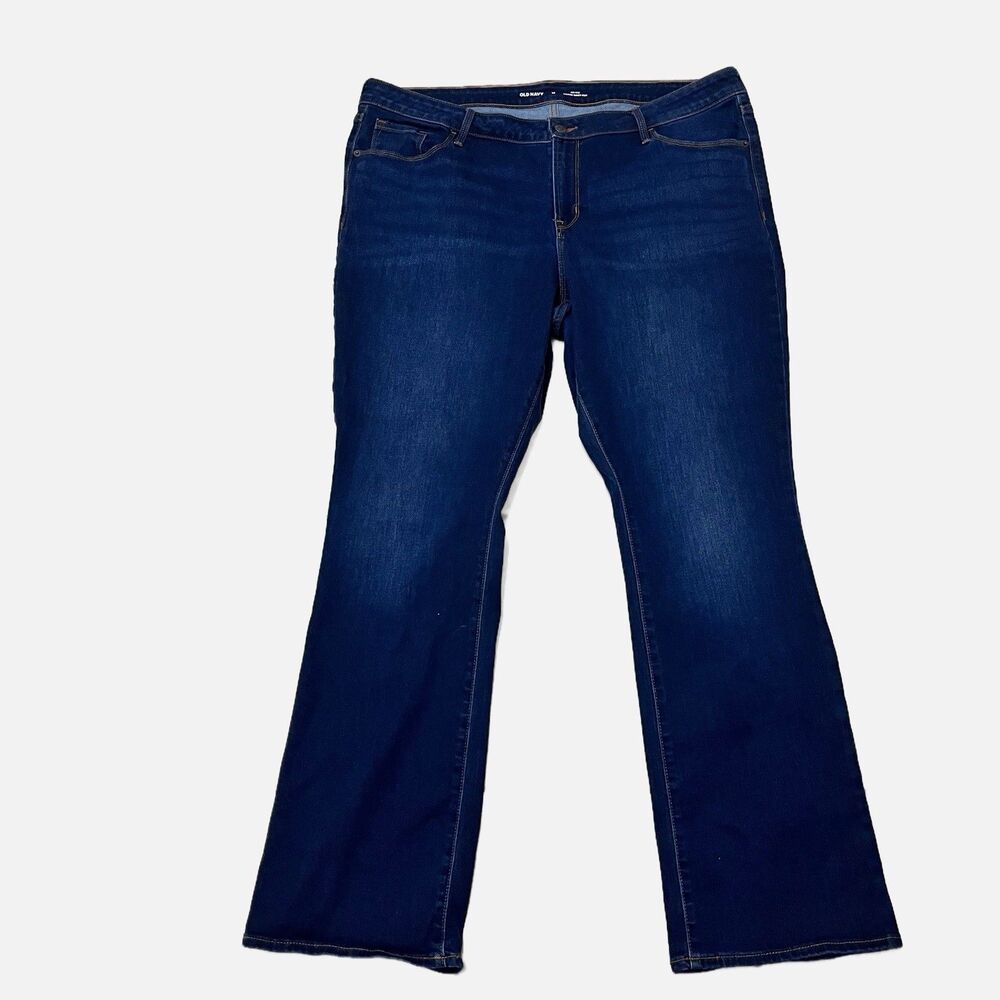 Old Navy Women’s Mid Rise Kicker Bootcut Jeans Size 18